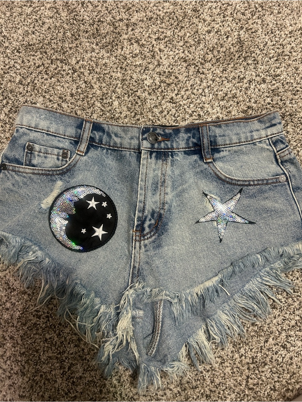 Taigwah stars and moons shorts
